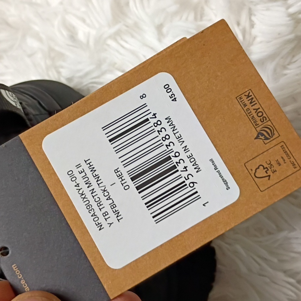 The North Face Youth Thermoball Traction Mule II Sz 1 EU 32 New - Picture 5 of 6